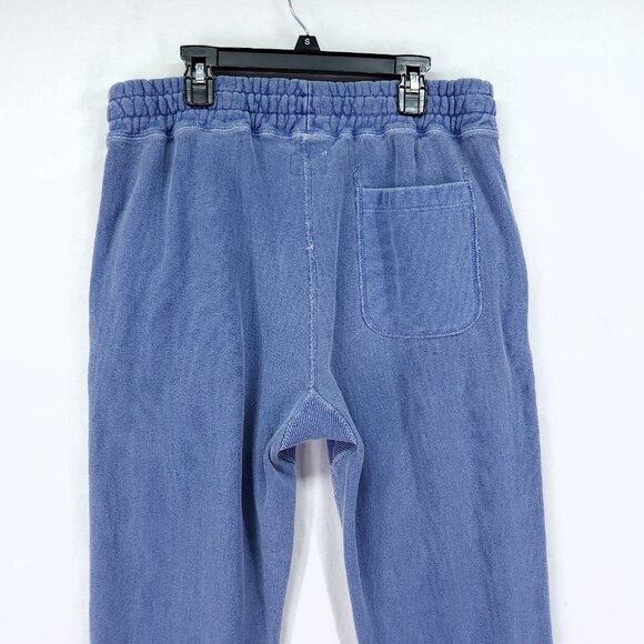 Todd Snyder Jogger Sweatpants Mens Medium Stretch Drawstring Blue Pockets - Picture 14 of 15